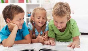Children reading