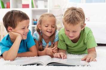 Children reading