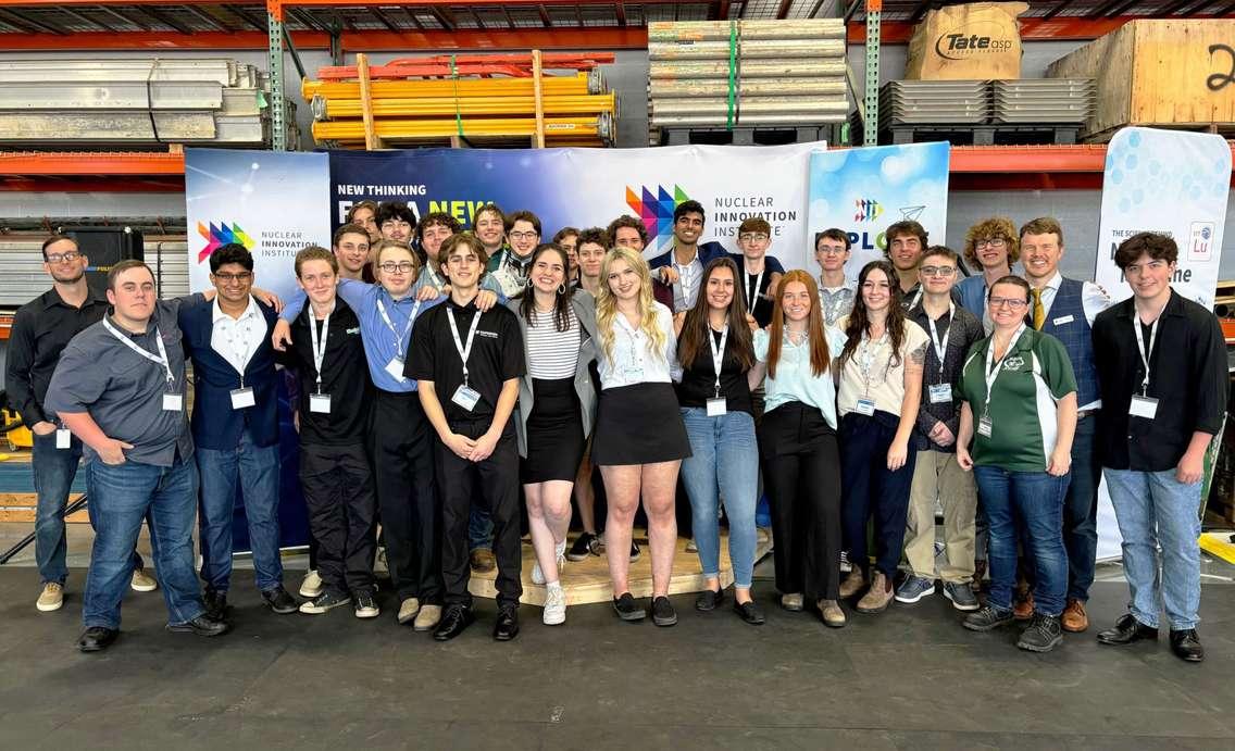  The inaugural class of the NII Explore Energy Co-op. Photo from NII