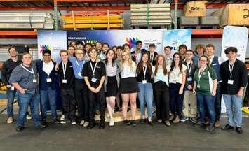   The inaugural class of the NII Explore Energy Co-op. Photo from NII