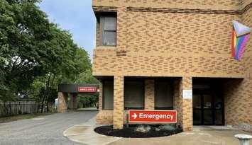 Photo of Clinton hospital provided by the Huron Perth Health Alliance. 