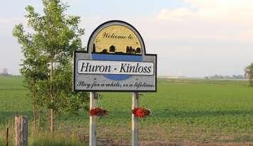 Huron-Kinloss 2024 sign.  Photo from Huron-Kinloss