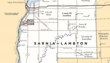 Sarnia-Lambton riding. Photo courtesy of Elections Ontario. 