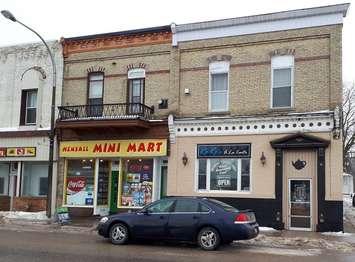 Downtown storefronts in Hensall (Bob Montgomery photo)