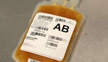 Plasma donation, Provided by the Canadian Blood Services