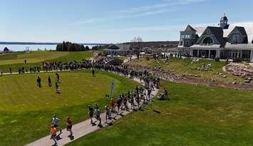 Cobble Beach 5km Lighthouse Fun Run, April 27, 2025. Photo provided by YMCA of Owen Sound Grey Bruce.