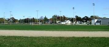 Goderich Agricultural Park track (BlackburnNews.com photo)
