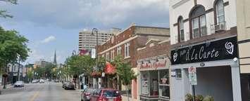Christina Street in downtown Sarnia. July 2019. (Photo by Google Maps)