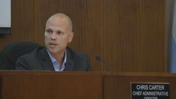 City of Sarnia Chief Administrative Officer Chris Carter. September, 2019 Photo by Melanie Irwin