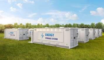 Battery Energy Storage System (BESS) Photo from Getty Images. Credit: 	PhonlamaiPhoto