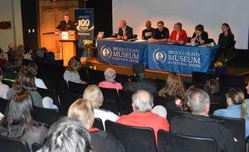 Community Education Forum Tuesday, May 28th, 2019 at the Bruce County Museum in Southampton (photo by Jordan MacKinnon)