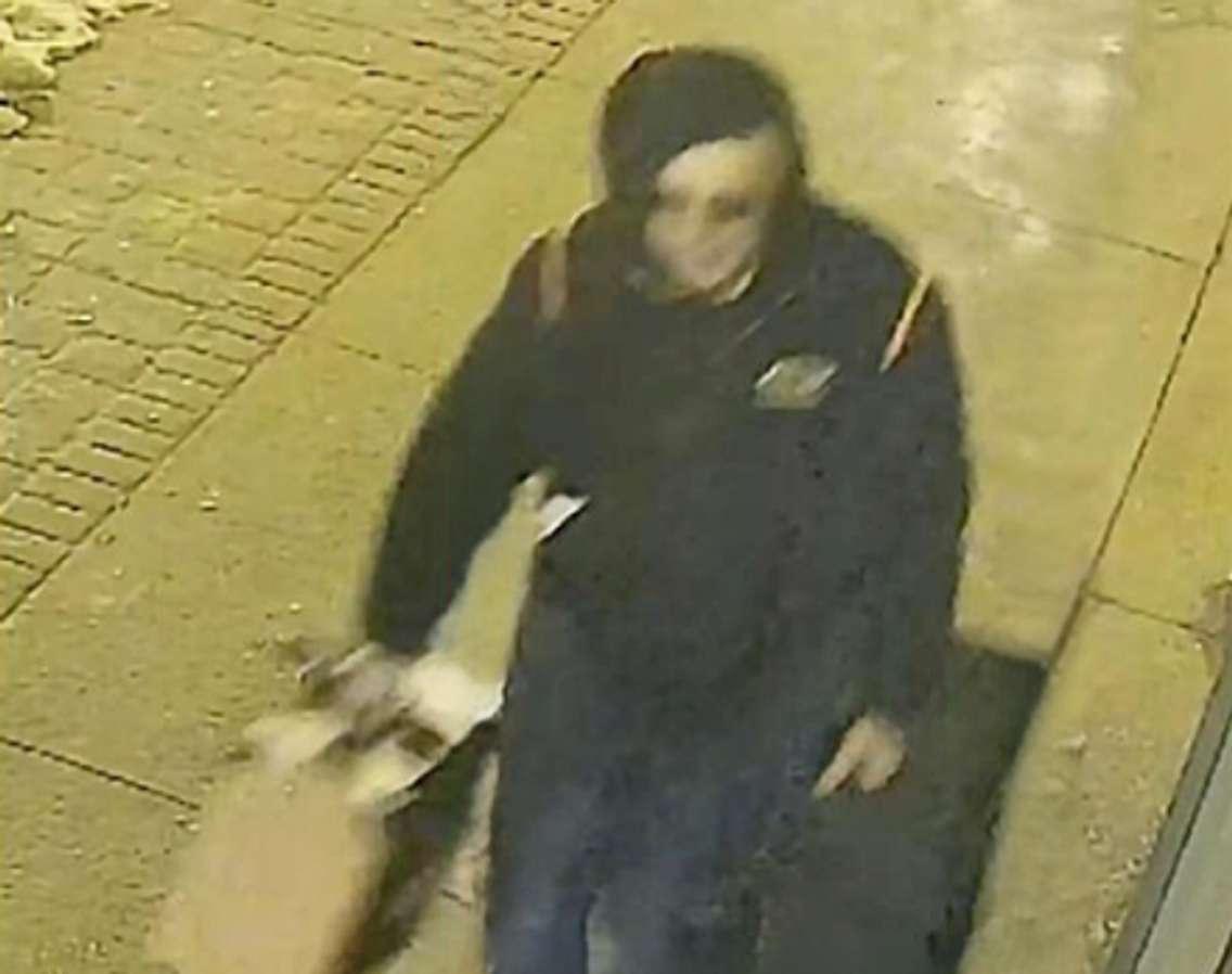 CCTV image of the suspect involved in this criminal investigation (Photo provided by OPP)