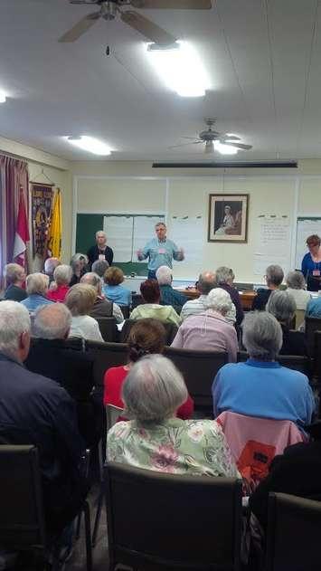  home4good meeting in Bayfield. Photo by Bob Montgomery.