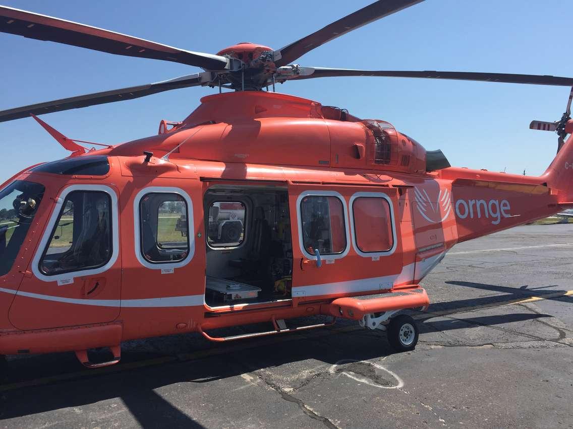 Ornge Air Ambulance (Photo by Mike James)