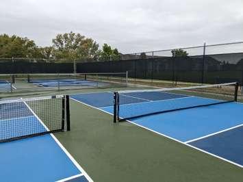 Pickleball courts, Fontainebleau Park, Windsor, September 6, 2023. WindsorNewsToday.ca file photo.