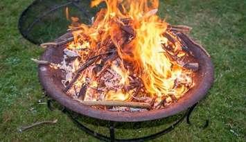 Fire pit container. (Photo courtesy of © Can Stock Photo / jlovell) 