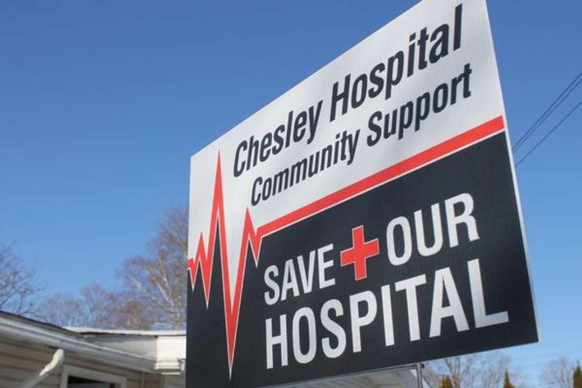 Chesley Hospital Community Support signage. Photo courtesy of https://www.chesleyhcs.ca/