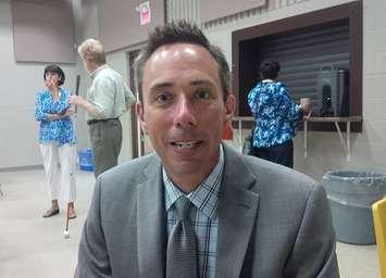 Michael Barrett, South Bruce Grey Health Centre CEO
(Photo by Bob Montgomery)