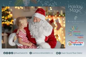 Owen Sound gets festive.  Photo from the City of Owen Sound