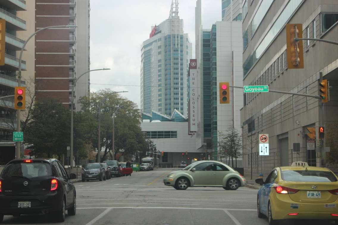 Caesars Windsor, as seen from Pitt St E, Windsor, on October 25, 2017. Photo by Mark Brown/Blackburn News.