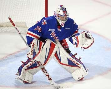 Luke Richardson of the Kitchener Rangers Photo by Luke Durda/OHL Images