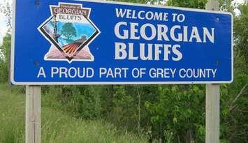 Welcome to Georgian bluffs sign. (Photo: Blackburnnews.com File photo)