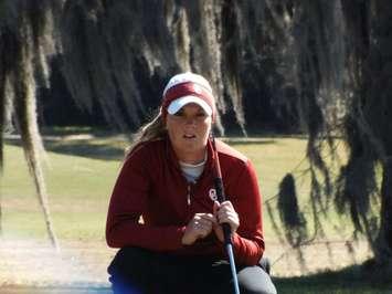 Kincardine native Taylor Candler, nee Shmidt, will take her focus on the course and put it towards running it with her husband Charles. (Photo courtesy of Taylor Candler via Facebook)