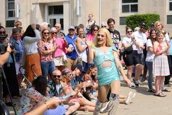The First Annual Huron County Pride Festival took place in Goderich on June 10. (Photo courtesy of Huron County Pride)