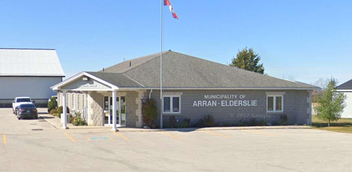 The municipal office of Arran-Elderslie. Photo from Google Maps Street View. 