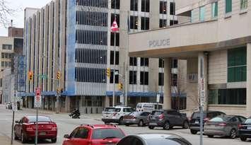 Windsor Police Headquarters, February 8, 2016. (Photo by Jess Craymer)