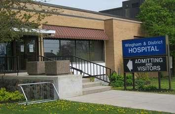 Wingham and District Hospital. BlackburnNews.com file photo. 