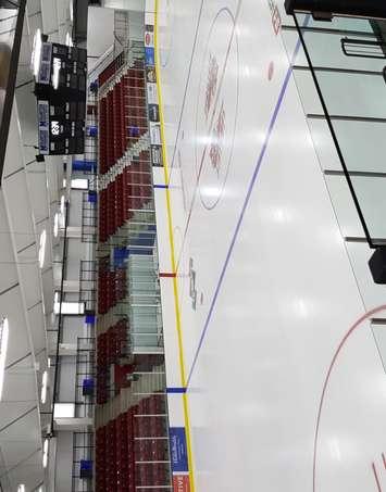 The inside of the Steve Kerr Memorial Arena in Listowel. (Photo by Steve Sabourin)