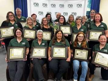 Petrolia 150 Committee named Volunteer of the Year for 2024. April 3, 2025. (Photo courtesy of Town of Petrolia)