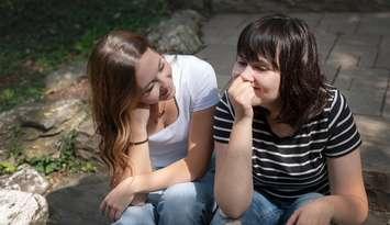 Kylainah Zacharczuk and her sister. (Submitted photo. Photo by Theresa Chalmers of Limitless Photography.)