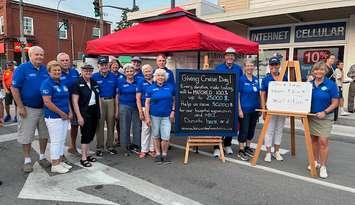Volunteers at the Cruise Day event in Kincardine in 2024. Photo provided by the Kincardine and Community Health Care Foundation