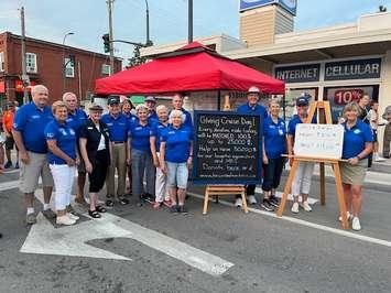 Volunteers at the Cruise Day event in Kincardine in 2024. Photo provided by the Kincardine and Community Health Care Foundation