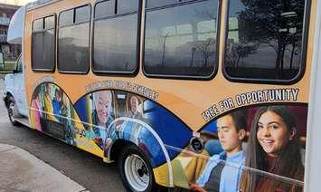 Huron Shores Area Transit. Image captured from presentation made to Lambton County Council.