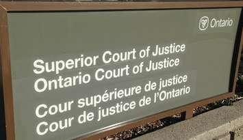 Superior Court of Justice Chatham-Kent, April 5, 2016. (Photo by Simon Crouch) 