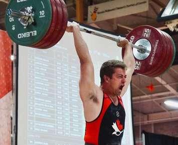Noah Santavy has been selected to join Canada’s Weightlifting Team at the 2023 Santiago Pan American Games (Submitted Photo)