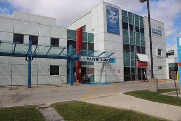 Erie Shores HealthCare in Leamington, September 13, 2023. (Photo by Maureen Revait) 