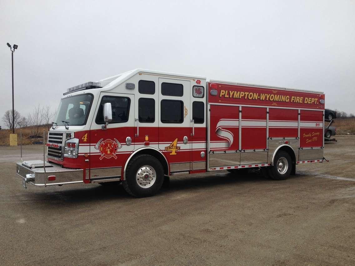 New Wyoming Fire Truck
March 2016 (Submitted Photo)