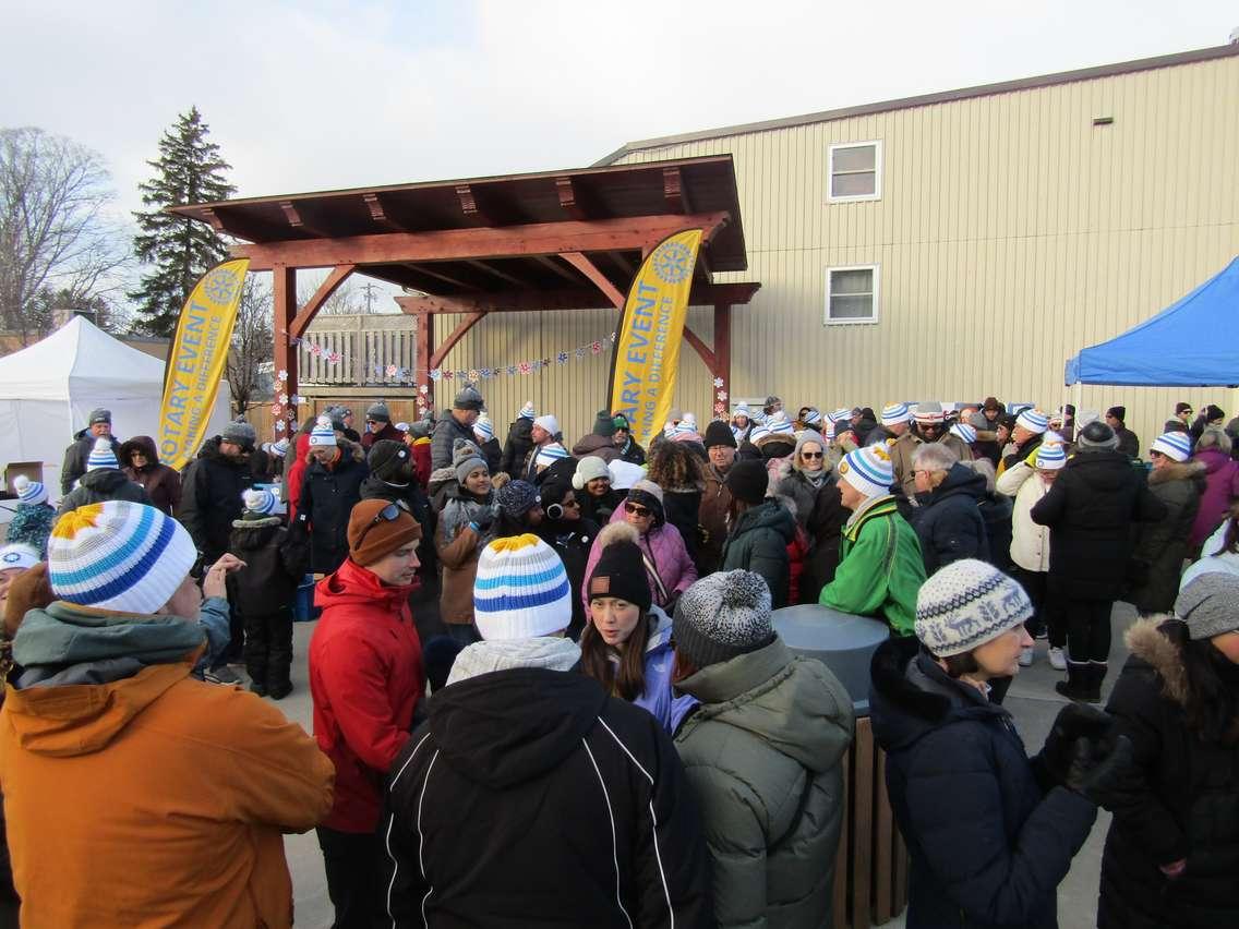 2024 Coldest Night Of the Year in Saugeen Shores. Photo from The United Way Bruce Grey 