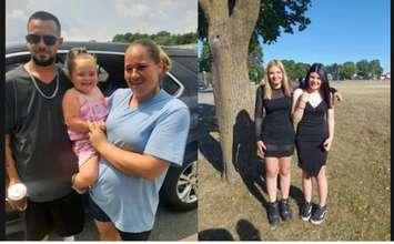 Stephanie Irvine, her partner, and their three children.  Photo from David Irvine. 