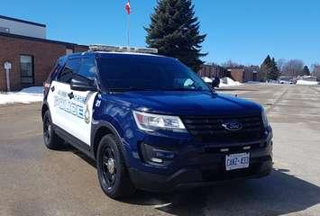 Saugeen Shores Police cruiser