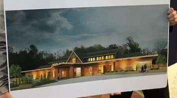 Artist's rendering of Chapman House in Owen Sound, scheduled to open June 1st, 2017.