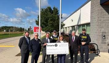 South Bruce OPP recieve funding for their Mobile Crisis Response Team. Photo from Huron Bruce MPP Lisa Thompson