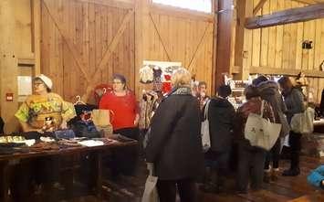 Meaningful Market event at the Brussels Four Winds Barn. (photo by Bob Montgomery)