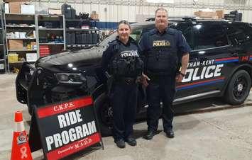 CK Police launch Festive R.I.D.E. campaign (Image courtesy of Jaryn Vecchio, Blackburn Media)