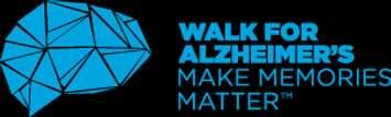 Grey-Bruce Alzheimer Society logo for their annual Walk For Alzheimer's.