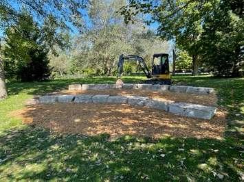 Outdoor education classroom at Montcalm Secondary School. Photo supplied by the Thames Valley District School Board. 